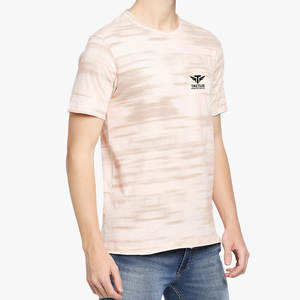 Camiseta transpirable de corte holgado con estampado ecológico para hombre, cómoda, de secado rápido, 100% algodón. - Product Image 2