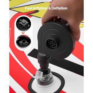 Tubo Gonfiabile Trainabile in PVC per 4 Persone, Capacità 680 Libbre, per Sport Acquatici e Nautica - Product Image 5