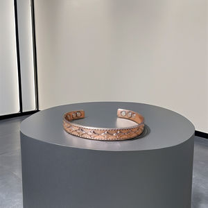 Premium Quality design <b>Magnetic</b> <b>copper</b> <b>bracelet</b> china modern sculpture Handcrafted product by stylenest exports - Product Image 5