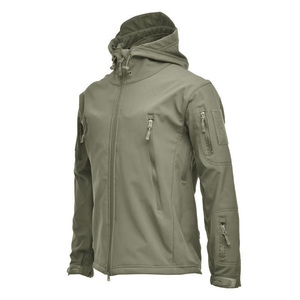 DAIZEN <b>STAR</b> INTERNATIONAL Men's Gray Hooded Zipper Front Fleece <b>Jacket</b> Waterproof Casual Regular Fit Spring Wear - Product Image 3