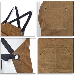 Classic Design Made Welding <b>Aprons</b> Reinforced Stitched Fashionable Breathable Welding <b>Apron</b> At Wholesale Cheapest Rates - Product Image 6
