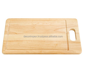 Cocina, tabla de charcutería de madera con mango, la tabla de cortar de madera es excepcionalmente fácil de limpiar. - Product Image 2