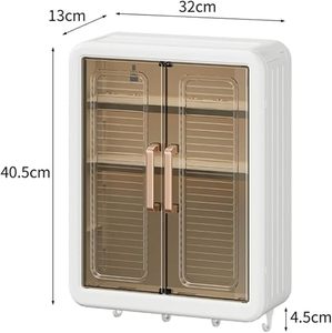 Premium MDF <b>Storage</b> Cabinet for Bathroom & <b>Kitchen</b> | Modern Makeup Organizer <b>Box</b> for Bedroom & Home Essentials - Product Image 4