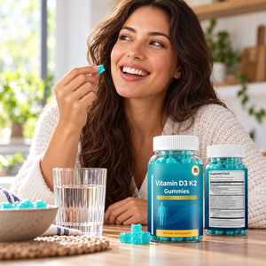 Gomitas de Vitamina D3 K2 de Marca Privada OEM, Suplemento para la Salud Ósea, Fórmula Personalizada, Logotipo Personalizado - Product Image 4