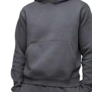 Sweat-shirt à capuche personnalisé pour homme, coupe ample, épaules tombantes, style lourd, poche kangourou, streetwear – Fabricant - Product Image 6