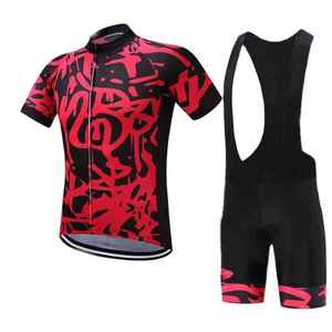 Ensemble de cyclisme Solid Traders de haute qualité, respirant, durable, cousu, séchage rapide, léger, impression numérique, 100% polyester - Product Image 2