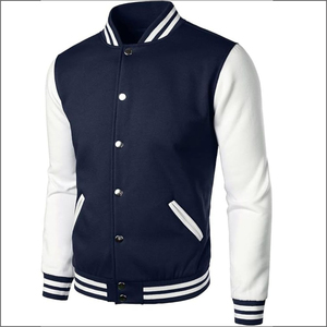 Nouvelle Arrivée 2025 – Blouson Teddy Homme Personnalisé de Haute Qualité pour le Sport et le Style Urbain – Veste d'Équipe Sportive d'Extérieur pour Hommes – Vente en Gros - Product Image 1