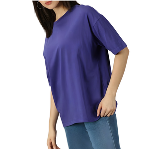 <b>Women</b> Oversized T <b>Shirt</b> <b>Loose</b> Fit Boxy Drop Shoulder Cotton Streetwear Vintage Y2K Graphic OEM Bulk Wholesale Supplier - Product Image 5