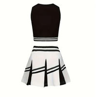 Ensembles d'uniformes de cheerleading pour femmes de haute qualité, séchage rapide, légers, couleur unie