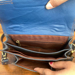 Nouveau mini sac à bandoulière en cuir recyclé pour femmes sac à bandoulière de créateur de luxe en cuir coloré petits sacs à main - Product Image 6