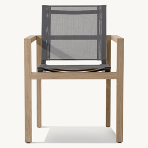 Teak Restaurant <b>Outdoor</b> Furniture Hotel Dining <b>Chair</b> Garden Furniture <b>Chair</b> Patio Furniture Wood <b>Outdoor</b> Dining Set - Aegean - Product Image 3