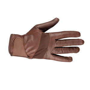Gants de conduite en cuir marron, à doigts entiers, compatibles écran tactile, ajustement flexible, pour moto, travail, hiver, extérieur, pour hommes - Product Image 4