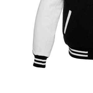 Veste universitaire en laine et cuir de qualité supérieure, personnalisable, pour homme et femme, veste de travail d'hiver, broderie personnalisée, veste d'hiver - Product Image 6