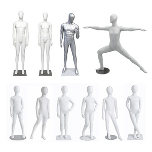 Mannequin [GVM] (Standard, Pose Fitness, Pose Active) Premium Corps Entier pour Affichage – Homme, Femme, Enfant – Professionnel - Product Image 1