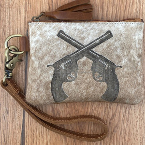 Gran oferta, bolsa con cremallera y grabado láser de piel de vaca para mujer, bolso de mano multifunción de lujo para el pelo occidental en cuero genuino - Product Image 2