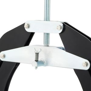 High Strength Ultra <b>Quick</b> Acting Screw <b>Clamp</b> Lightweight Steel Pipe Alignment Tool 5 to 12 in Pipe <b>Clamp</b> - Product Image 4