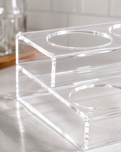 Bar Shopping Mall Supermarket Home Display Storage Transparent Acrylic Floor <b>Standing</b> Environmentally Friendly <b>Wine</b> <b>Rack</b> - Product Image 3