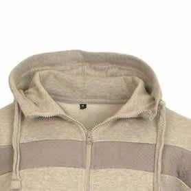 Nouveaux ensembles de survêtements d'hiver pour hommes, à capuche, unis, chauds, 100% coton, de haute qualité, OEM, vêtements de sport, course à pied, grande taille, design 2 en 1 - Product Image 2