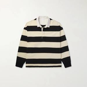 เสื้อรักบี้ผู้ชายแบบลำลอง ผ้าถัก 100% คอตตอน แห้งเร็ว ไม่หดตัว พิมพ์ลายดิจิตอล แขนสั้น ทรงโอเวอร์ไซส์ น้ำหนัก 220 กรัม - Product Image 6