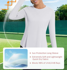 เสื้อกันลม ป้องกันแบคทีเรีย กันแดด ลายพิมพ์ สำหรับผู้หญิง ตกปลา ดีไซน์ใหม่ แขนยาว กันน้ำ ระบายอากาศได้ดี ไซส์ใหญ่ UPF - Product Image 2