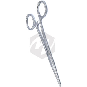 Pinza Hemostática Crile Recta de 6.25 Pulgadas, Pinza Quirúrgica con Bloqueo, Mordazas Serradas, Acero Inoxidable, Instrumentos Médicos para Fijación - Product Image 4