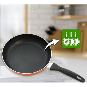 Juego de Utensilios de Cocina Antiadherentes de Cerámica con Tapas de Vidrio para Estufas de Gas e Inducción, Construcción de Aluminio, Apto para Lavavajillas, OEM de Vietnam - Product Image 4