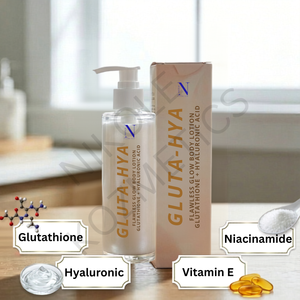 Crème Corporelle Éclat Parfait Gluta-Hya au Glutathion et Acide Hyaluronique, Hydratante, Éclaircissante, Légère et Absorption Rapide 100ml - Product Image 2