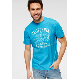 Camiseta de Manga Corta para Hombre, Cuello Redondo, 240g, 100% Algodón Jersey, Estampada, con Logotipo Personalizado, Ligera, Transpirable, Corte Regular Informal - Product Image 3