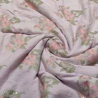 Tissu brodé SQ, tissu à sequins, tissu brodé pour kaftan, tissu brodé pour abaya, tissu en dentelle, vente en gros de mode boutique en vrac