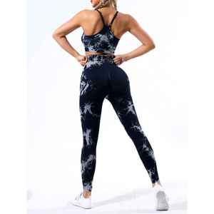 Top Quality Women's Regular Fit Spandex Polyester Seamless Fitness Were Gym Outdoor Workout Yoga Set - Product Image 2