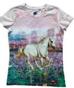 Camiseta de gran tamaño de diseño personalizado de moda para niñas Casual cuello redondo que incluye mangas cortas directamente fabricante de Bangladesh - Product Image 1