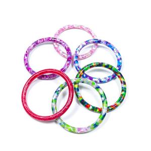 Ensemble de bracelets en résine haut de gamme faits à la main |   Bracelets en résine transparente et colorée de luxe |   Bijoux de mode élégants et modernes - Product Image 4