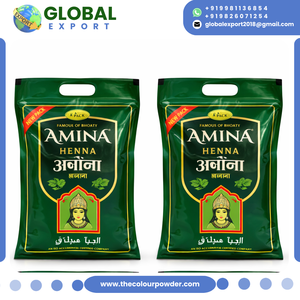 Henné 100% naturel pour cheveux et mehndi, sans produits chimiques, brun rougeâtre intense, certifié ISO, emballage en vrac pour les marchés d'exportation - Product Image 2