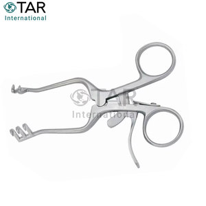 Retractores Weitlaner de Alta Calidad, Instrumentos Médicos Quirúrgicos Veterinarios Beckman, Retractor Autoestático de Acero Inoxidable - Product Image 5