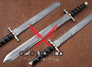 Espada Medieval Decorativa de Acero Inoxidable, Artículo Coleccionable para Exhibición, Regalo Único para Hombres - Product Image 6