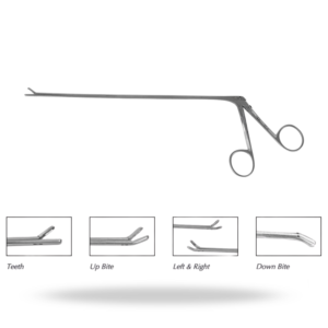 Micro Decker Pituitary Rongeurs 200mm Instrumento Quirúrgico Neuroespinal para Corte Óseo - Product Image 1