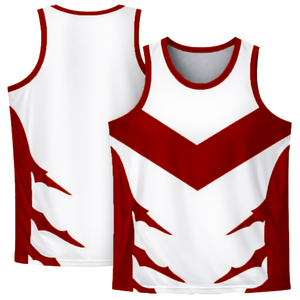 Maillot de basket-ball athlétique pour homme, écologique, à séchage rapide, respirant, en mesh, avec logo personnalisé pour les entraînements et les matchs d'équipe - Product Image 4