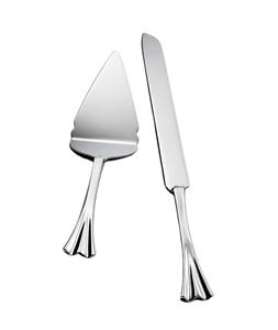 Event Decorative Metal <b>Cake</b> <b>Server</b> Set High Quality Handmade Designer <b>Cake</b> Knife Set Classic Stylish New Metal Flatware - Product Image 1