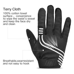 Gants de cyclisme personnalisés pour sports de plein air, à doigts complets, souples, élastiques, respirants, pour le vélo, les plus vendus, en promotion, OEM ODM - Product Image 2