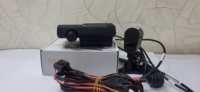 DASHCAM dengan DMS Kamera Ganda Sudut 360 GPS Terintegrasi ADAS Penglihatan Malam Tahan Air Kontrol Aplikasi