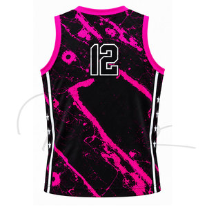 Maillots de basket en gros, maillots de basket sublimés OEM, toutes couleurs, maillots de basket vierges pour hommes à prix avantageux - Product Image 2