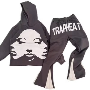 Custom Tracksuit Supplier Wholesale Sportswear Manufacturer OEM Private Label Athletic Training Jogger <b>Set</b> Clothing Factory - Product Image 4