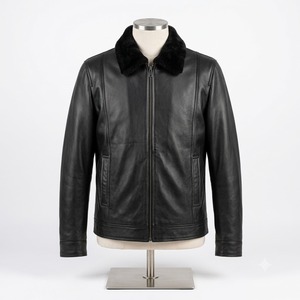100% Genuine <b>Leather</b> <b>Jackets</b> High Quality <b>Men's</b> <b>Leather</b> <b>Jacket</b> Warm <b>Leather</b> <b>Jacket</b> Customizable Embroidery Bomber <b>Jackets</b> - Product Image 1
