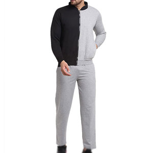 Nouveau pull à manches longues de qualité supérieure, coupe classique, polyester/coton, vêtements de sport, design personnalisé, ensemble deux pièces pour homme - Product Image 3
