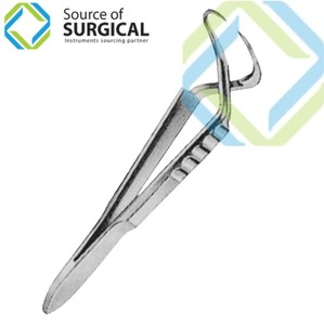 Jones Manual Stainless Steel Towel Forceps & Clamps 9cm CE Certified Surgical Instruments for Veterinary Clinics - Product Image 3