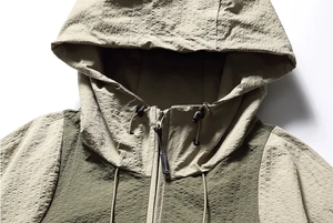 Breathable Lightweight Windbreaker <b>Jacket</b> for <b>Men</b> Outdoor Hiking <b>Running</b> Travel Casual Waterproof Hooded <b>Jacket</b> - Product Image 6