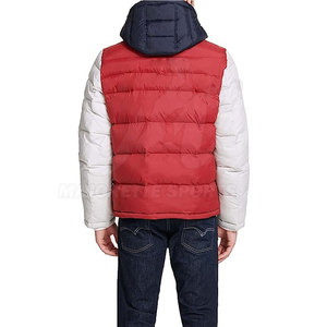 Vestes matelassées épaisses pour hommes au design élégant, col montant, chaudes, stylées et confortables pour le sport - Product Image 3