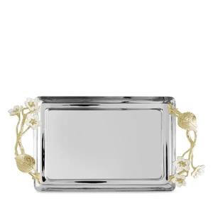 Bandeja de Metal Artesanal India de Primera Calidad, Perfecta para Realzar el Estilo de la Mesa y Mejorar el Ambiente de tu Hogar, Bandeja para Servir a Precio de Mayoreo - Product Image 2