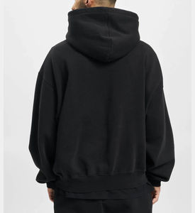 Sudadera con capucha extragrande y acogedora, con forro polar suave, diseño de hombros caídos, corte relajado y estilo moderno de streetwear. - Product Image 6