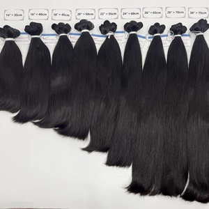 Oferta Especial 2026: Paquetes de Cabello Virgen Vietnamita del Proveedor Número 1, 100% Cutícula Alineada, Doble Trama a Máquina, Puede Decolorarse 613, Sin Enredos - Product Image 1